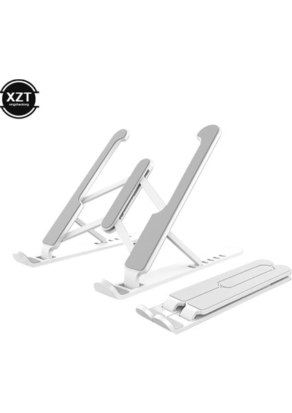 Beyaz Taşınabilir Katlanabilir Dizüstü Bilgisayar Standı Kaymaz Ayarlanabilir Masaüstü Dizüstü Bilgisayar Tutucu Dizüstü Bilgisayar Macbook Pro Air iPad Pro Için Dizüstü Standları (Yurt Dışından) fiyatları