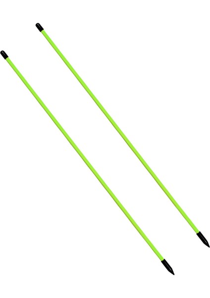 2x Golf Hizalama Çubukları Tam Salınım Uygulaması Için Golf Eğitim Ekipmanı Yeşil (Yurt Dışından) fiyatları