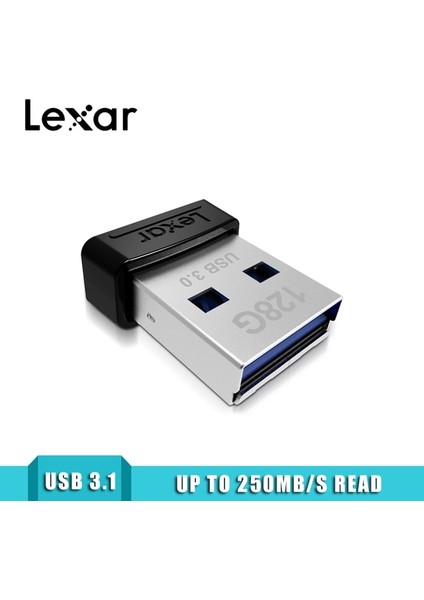 S47 64 GB 100% Orijinal Lexar USB Flash Sürücü S47 USB 3.0 128 GB Maksimum Okuma Hızı 250 Mb/s Mini U Disk Pendrive 32 GB 64 GB Memory Stick (Yurt Dışından)
