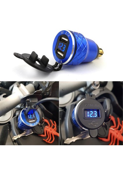 800 Için Dın - 2 USB Motosiklet Şarj Cihazı (Yurt Dışından) fiyatları