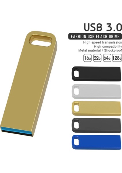 Mavi 64GB USB 3.0 Flash Sürücü 8GB32GB Pendrive 16GB 32GB 64GB 128GB Usb3.0 USB Stick Kalem Sürücü Şerit Tabancası Renkli Flaş USB Disk En Iyi Hediye (Yurt Dışından)