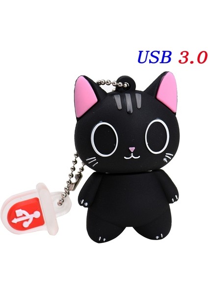 Kedi 128 GB Jaster Sevimli Karikatür Hayvan Penguen Baykuş Kalem DRIVE128 GB U Disk 64 GB Kurbağa Memory Stick 32 GB Arı Pendrive 8 GB USB 3.0 Flash Sürücü (Yurt Dışından)