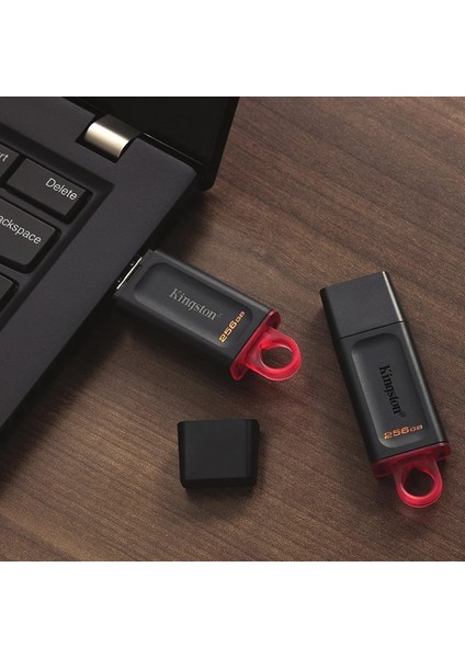 32GB Kingston USB 3.0 Flash Disk 32GB 64GB Mini Anahtar Pendrive Kordonlu Siyah Flash Sürücü 128GB Memory Stick Bilgisayar Sürücüleri Için (Yurt Dışından)