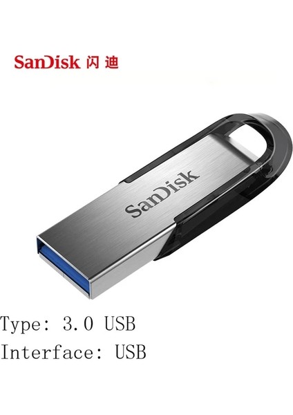 CZ73 16 GB Sandisk USB 3.0 Flash Sürücü 128 GB 64 GB 32 GB 16 GB 150 Mb/s Ultra Flaır Memory Stick Kalem Sürücüler Pendrive Flashdisk U Disk Pc Için (Yurt Dışından)