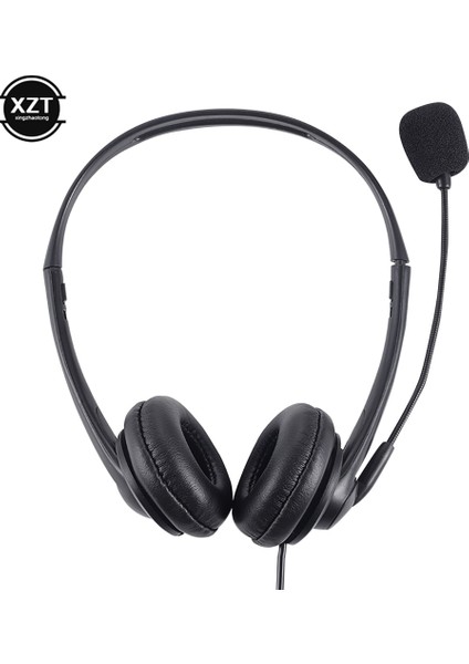 3.5mm Evrensel 3.5mm/usb Gürültü Önleyici Kablolu Mikrofonlu Kulaklıklar Iş Kulaklıkları Pc/dizüstü Bilgisayar/bilgisayar Için (Yurt Dışından) fırsatları