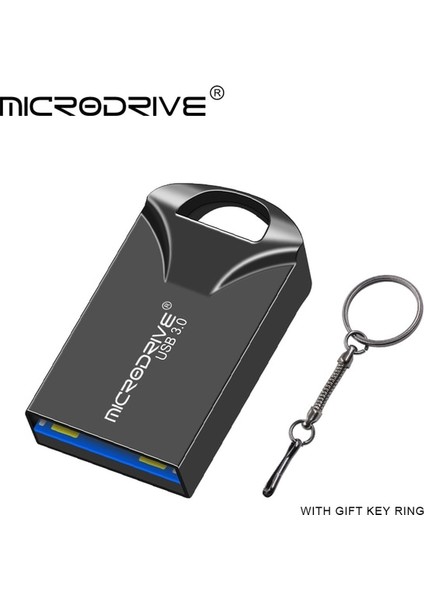 Siyah 512GB Yüksek Hızlı USB 3.0 Metal Flash Sürücü 16GB 32GB 64GB 128GB Pendrive Su Geçirmez USB Sürücüsü Kalem Mini Hafıza Çubukları Anahtarlık ile (Yurt Dışından)