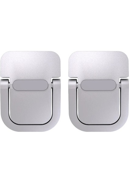 ZJ-111-BEYAZ Metal Katlanabilir Dizüstü Bilgisayar Standı Kaymaz Taban Braketi Desteği Macbook Pro Air Lenovo Thinkpad Pc Dizüstü Bilgisayarlar Mini Soğutma Standı Ayakları (Yurt Dışından)