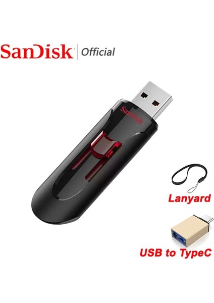 C Tipi Ekle 32GB Sandisk Orijinal Flash Bellek USB Pendrive 64GB USB Flash Sürücü 32GB Anahtar USB 16GB USB Çubuk 128GB Mini U 256GB Pc Için USB Bellek (Yurt Dışından)