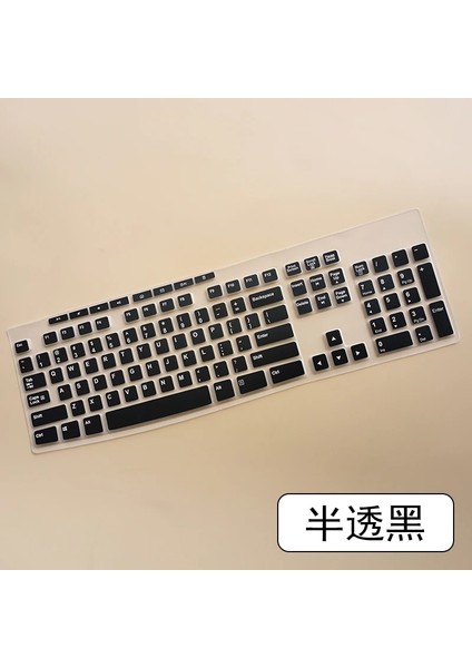 Fadegreen Logitech MK295 MK275 MK270 MK260 MK200 K200 K260 K270 Silikon Toz Geçirmez Mekanik Masaüstü Bilgisayar Klavye Kapak Koruyucu (Yurt Dışından) modelleri