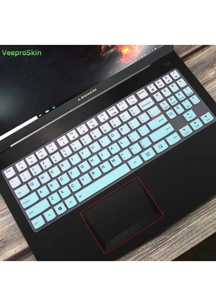 Fademint 15.6 "lenovo Legion Y530 Y540 Y545 Y7000 Y7000P, 17.3" Legion Y730 Y740 Oyun Dizüstü Silikon Klavye Kapak Cilt (Yurt Dışından)