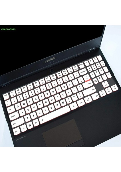 Fademint 15.6 "lenovo Legion Y530 Y540 Y545 Y7000 Y7000P, 17.3" Legion Y730 Y740 Oyun Dizüstü Silikon Klavye Kapak Cilt (Yurt Dışından)