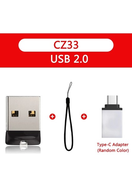 CZ33-A 32GB Orijinal Sandisk Süper Mini USB Flash Sürücü 64GB USB 2.0 Cruzer Fit CZ33 Kalem Sürücü 32GB Memory Stick 16GB 8gb 4gb Pendrive (Yurt Dışından) indirimleri