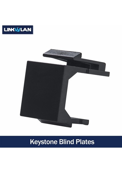 Lc Sc Keystone Çerçeve 100 Adet RJ45 Lc Sc Çoğaltıcı Snap-In Keystone Çerçeve Kör Plaka Modüler Boş Patch Panel (Yurt Dışından)