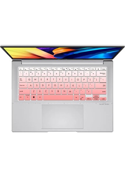 Gradualblue Toz Geçirmez Tpu Silikon Laptop Klavye Kapak Cilt Koruyucu 2022 Asus Vivobook K3402Z K3402 M1402 S5402ZA S5402 Za 14 Inç (Yurt Dışından)