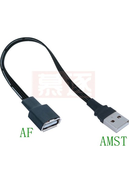 Af-Af 0.5m 5cm 10CM USB 2.0 A Erkek - Dişi 90 Açılı Uzatma Adaptör Kablosu Usb2.0 Erkek - Dişi Sağ/sol/aşağı/yukarı Siyah Kablo Kablosu (Yurt Dışından) fırsatları
