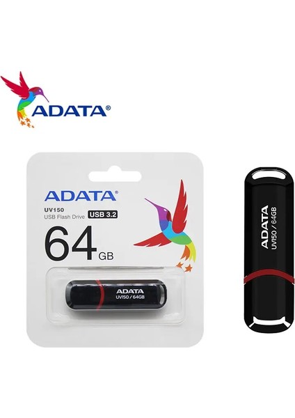 256GB USB 3.2 128GB 256GB USB Flash Sürücü 64GB U Disk Yüksek Hızlı Kalem Sürücü 32GB Pendrive Taşınabilir Flash Sürücü UV150 Siyah Adata (Yurt Dışından) fırsatları