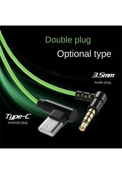 04 Tip C/3.5mm Jack Profesyonel Oyun Kulaklığı Kablolu E-Spor Oyun Kulaklıkları Oyun Mikrofonlu Kulaklık Evrensel Telefon Laptop Için (Yurt Dışından)