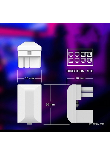 8pın Pozitif Std 1 Adet 1-10 Adet Atx 8 Pin Dişi - Erkek 180 Derece Açılı Dönüm Konnektörü Masaüstü Grafik Ekran Kartı Gpu Güç Adaptörü Dirsek Kafası (Yurt Dışından)