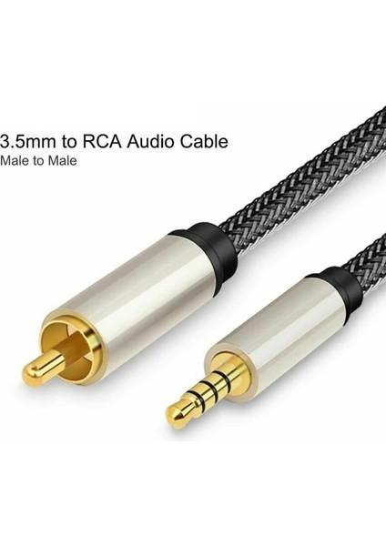 1 M 2022 Yeni Dijital Koaksiyel Ses Video Kablosu Stereo Spdıf 3.5mm Rca Jack Erkek Hdtv Için Xiaomi Mi 12 Tv Ses Bölünmüş Kablo (Yurt Dışından)