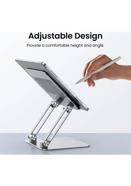 Kaldırma Telefon Standı Ugreen iPad Pro 2021 Için Tablet Telefon Standı iPad Standı Xiaomi Tablet Desteği Dizüstü Standı Cep Telefonu Tutucu Tablet Standı (Yurt Dışından)