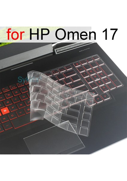Siyah 2021-NOW Klavye Kapağı Hp Omen 17 17T 17Z 17-W 17-An 17-Ck 7 Artı 6 5 4 3 2 Koruyucu Kılıf Silikon Oyun Dizüstü Bilgisayar Aksesuarları (Yurt Dışından)