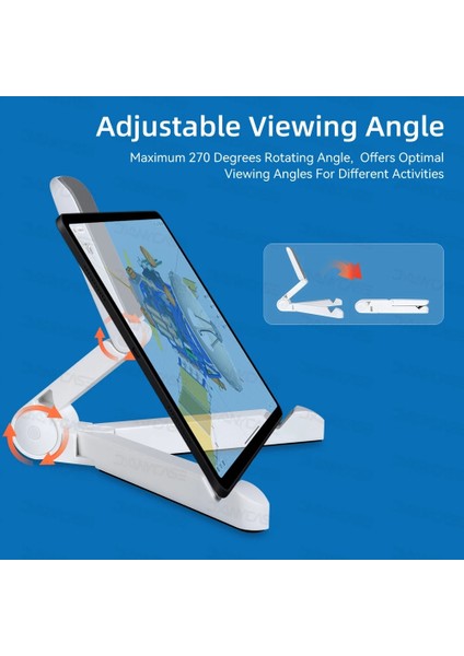 Sarı Katlanır Evrensel Tablet Standı Tembel Ped Desteği Telefon Tutucu Telefon Standı Samsung Huawei Xiaomi IPhone IPad 10.2 9.7 (Yurt Dışından)