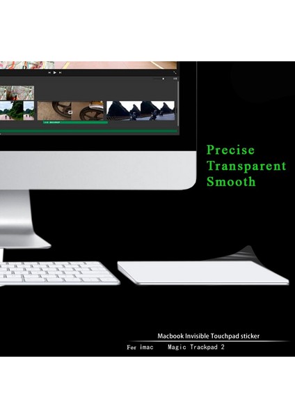 Trackpad 3 Için Toz Geçirmez Koruyucu Film Için Sihirli Fare Etiket Koruyucu Cilt Etiket Apple Magic Trackpad 2 Dokunmatik Yüzey Koruyucu Cilt (Yurt Dışından)