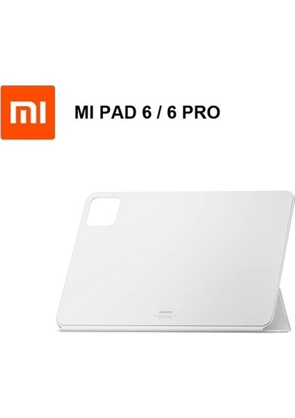 Beyaz Orijinal Xiaomi Pad 6 / 6pro Kılıf 11 "akıllı Uyandırma Standı Kapak Çevirin Pu Deri Xiaomi Mi Pad 6 / Pad 6 Pro Kılıf Çapa 2023 (Yurt Dışından)