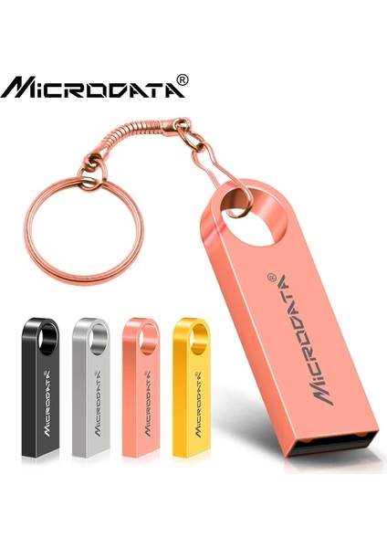 Siyah 128GB Metal USB Flash Sürücü 64GB 32GB 16GB 8gb 4gb Kalem Sürücü Taşınabilir 128GB 256GB 512GB USB 2.0 USB Stick Depolama Flash Disk Anahtarlı (Yurt Dışından) fiyatları