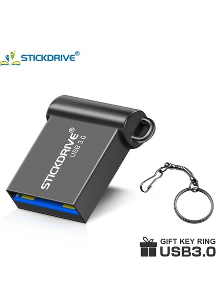 Siyah 128GB Metal USB 3.0 Pendrive USB Flash Sürücü 4gb 8gb 16GB 32GB 64GB 128GB Kalem Sürücü Usb3.0 Minik Hafıza Çubuğu U Disk Cle USB (Yurt Dışından)