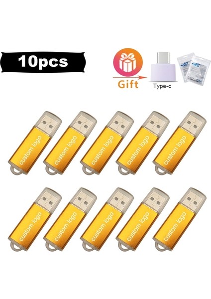 Orange 2.0 8gb X10PCS Ücretsiz Özel 10PCS USB Flash Sürücüler Kalem Sürücü 256MB 512MB 1gb 2gb 4gb 8gb 16GB Флешка USB Pendrive Memory Stick 32GB 64GB USB (Yurt Dışından)