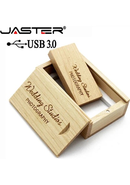Kömürleşmiş Bambu 4 GB Jaster USB 3.0 Ahşap USB + Ahşap Kutu USB Flash Sürücü Pendrive 4 GB 8 GB 16 GB 32 GB 64 GB Düğün Fotoğrafçılığı Hediye Ücretsiz Özel Logo (Yurt Dışından) fırsatları