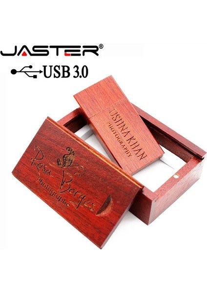 Kömürleşmiş Bambu 4 GB Jaster USB 3.0 Ahşap USB + Ahşap Kutu USB Flash Sürücü Pendrive 4 GB 8 GB 16 GB 32 GB 64 GB Düğün Fotoğrafçılığı Hediye Ücretsiz Özel Logo (Yurt Dışından) indirimleri