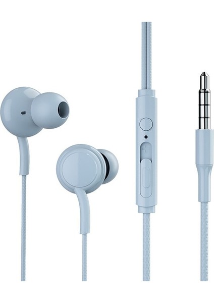B 3.5mm Yüksek Kaliteli Stereo Inear Mikrofon Kablolu Kulaklıklar ile Dizüstü Bilgisayar Için Telefon Pc Dizüstü Tablet Dropshiping (Yurt Dışından)