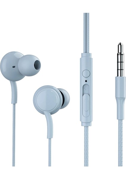 B 3.5mm Yüksek Kaliteli Stereo Inear Mikrofon Kablolu Kulaklıklar ile Dizüstü Bilgisayar Için Telefon Pc Dizüstü Tablet Dropshiping (Yurt Dışından)