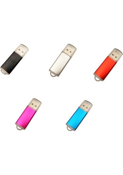 Çok Renkli USB 2.0 128 MB x 10 Adet 10 Adet/grup USB Sopa Mini Kalem Sürücü USB Flash Sürücüler 128 GB Pendrive 64GB 32GB 16GB Metal Disk Cle USB Ücretsiz Özel Logo (Yurt Dışından)