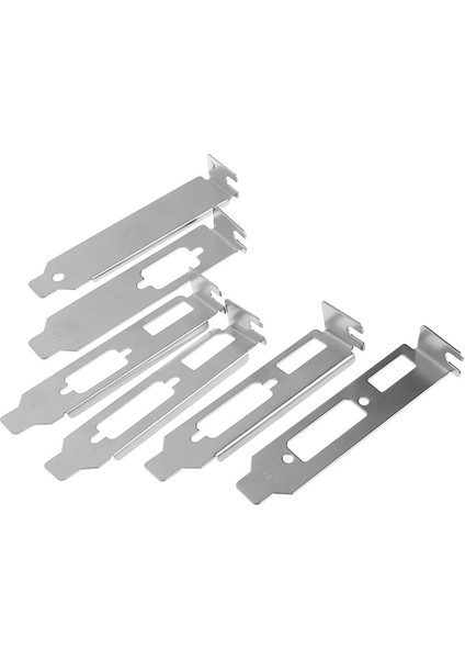 F 1 Adet Düşük Profil Braketi Adaptörü HDMI Uyumlu DVI VGA Bölme Bağlantı Noktası Yarım Yükseklik Tam Yükseklik Grafik Ekran Kartı (Yurt Dışından)