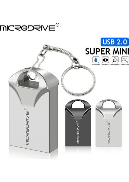 Siyah 512GB Yeni Süper Mini Metal USB Flash 128GB Sürücü Kalem Sürücüsü 32GB Yüksek Hızlı Memory Stick U Disk 64G Pendrive 2.0 Memoria USB (Yurt Dışından)