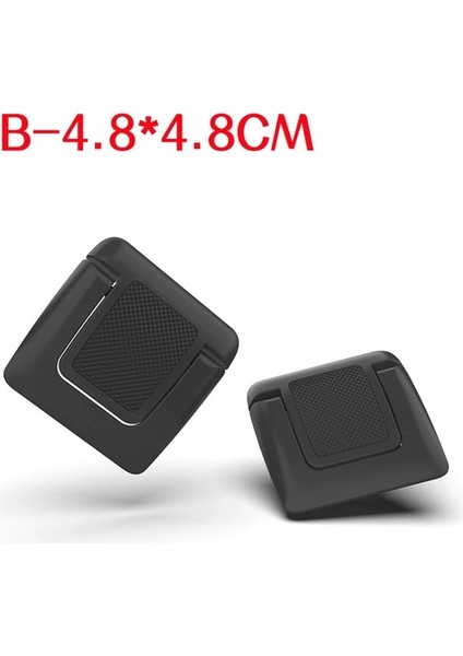 2 Adet (Plastik) Mini Taşınabilir Dizüstü Bilgisayar Standı Görünmez Dizüstü Tutucu Ayarlanabilir Soğutma Standı Tablet Masa Tutucu Macbook Xiaomi Air Için Destek (Yurt Dışından)