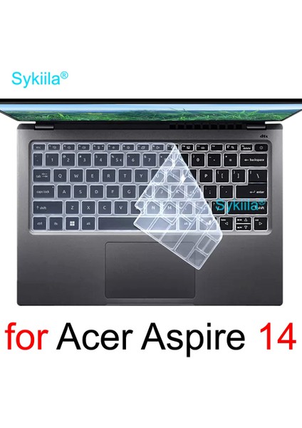 Renkli Klavye Kapak Için Acer Aspire 3 5 7 Vero 1 A114 A314 A514 AV14 R3 R5 E1 E5 Es1 V3 V5 V7 Ec Silikon Koruyucu Kılıf 14 Inç (Yurt Dışından)