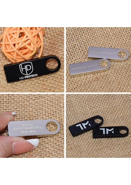 Gümüş Pendrive 2.0 4gb X10 Adet 10 Adet/grup Pendrive 128GB Memory Stick 32GB 4gb Metal USB Flash Sürücü 128GB Kalem Sürücü 64 GB 8gb USB Stick 16 GB Hediye Özel Logo (Yurt Dışından) fırsatları