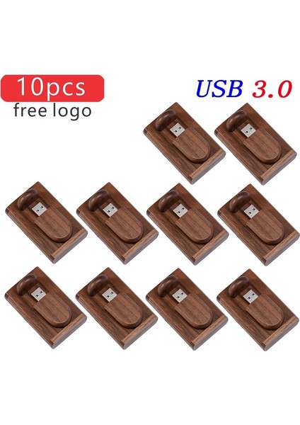 Kömürleşmiş Hiçbir Kutu 16 GB Jaster 10 Adet/grup (Ücretsiz Logo) USB Flash Sürücü Ahşap Kutu ile Pendrive 3.0 4 GB 8 GB 16 GB 32 GB 64 GB 128 GB Memory Stick Düğün Hediyesi (Yurt Dışından)