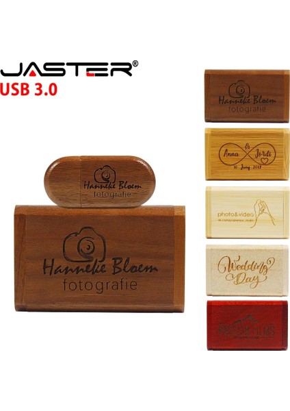 Kömürleşmiş Hiçbir Kutu 16 GB Jaster 10 Adet/grup (Ücretsiz Logo) USB Flash Sürücü Ahşap Kutu ile Pendrive 3.0 4 GB 8 GB 16 GB 32 GB 64 GB 128 GB Memory Stick Düğün Hediyesi (Yurt Dışından)