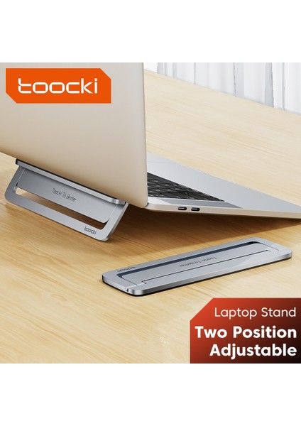 Gri Tooki Alaşım Dizüstü Bilgisayar Standı Alüminyum Ayarlanabilir Dizüstü Bilgisayar Tutucu MacBook Dizüstü Taşınabilir Katlanabilir Dizüstü Bilgisayar Standı 13 Ila 15.6 Inç (Yurt Dışından) fiyatları