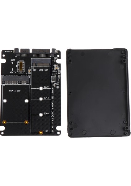 1 Takım Yüksek Kalite 1 Takım Sata 60 Gbps M2 Ngff Sata SSD Msata SSD Adaptörü Msata Sata M.2 Ngff Sata Sabit Disk Adaptör Panosu (Yurt Dışından)