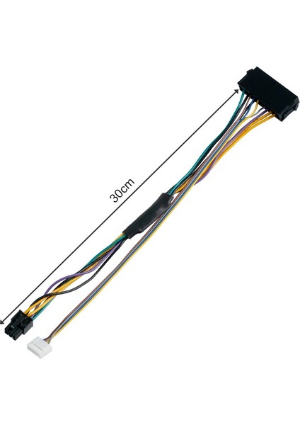 30 cm 30 cm Modüler Güç Uzatma Kablosu Atx 24PIN 24 Pin Dişi 6pin 6-Pin Erkek Mini 6pin Konektörü Hp Elite 8100 8200 8300 800G1 (Yurt Dışından) fiyatları