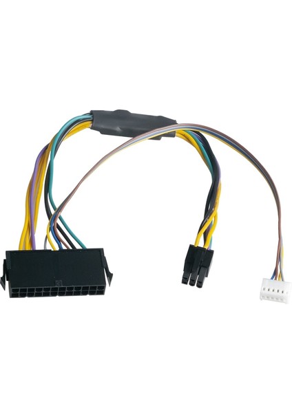 30 cm 30 cm Modüler Güç Uzatma Kablosu Atx 24PIN 24 Pin Dişi 6pin 6-Pin Erkek Mini 6pin Konektörü Hp Elite 8100 8200 8300 800G1 (Yurt Dışından) fırsatları