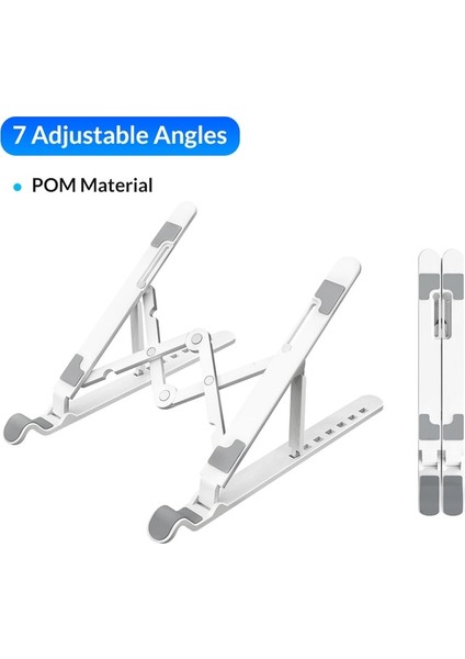 Pom Standı Orıco Katlanabilir Dizüstü Bilgisayar Standı Tutucu Yükseltici Taşınabilir Ayarlanabilir Alüminyum Dizüstü Bilgisayar Standı Bilgisayar MacBook Tabletler Için 7 Açı Standı (Yurt Dışından)