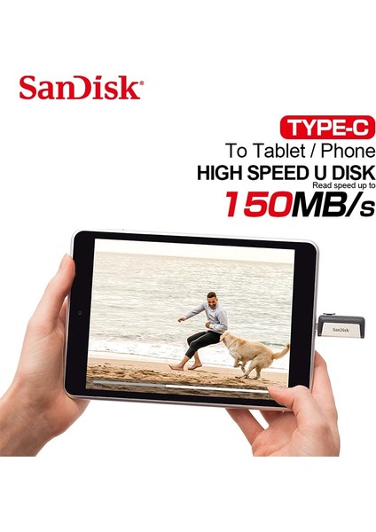Sdddc2 64GB 100% Sandisk USB C 128GB Sdddc2 Extreme Type-C Usb3.1 32GB Çift Otg USB Flash Sürücü 64GB Kalem Sürücüleri 256GB 150M/S Mini Pendrive (Yurt Dışından) indirimleri