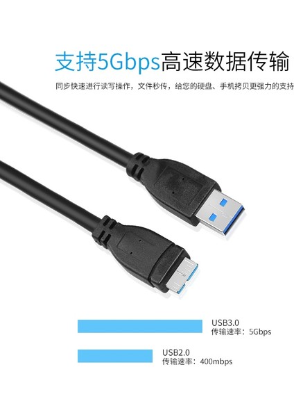 Siyah 50CM USB 3.0 Tip A Mikro B Kablosu Usb3.0 Hızlı Veri Senkronizasyon Kablosu Kablosu Harici Sabit Disk HDD Samsung S5 30CM 50CM 100CM (Yurt Dışından) fırsatları
